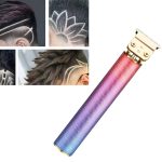 Farbverlauf Kleiner Haarschneider Retro Elektrischer Haarschneider USB Aufladen Elektrischer Haarschneider