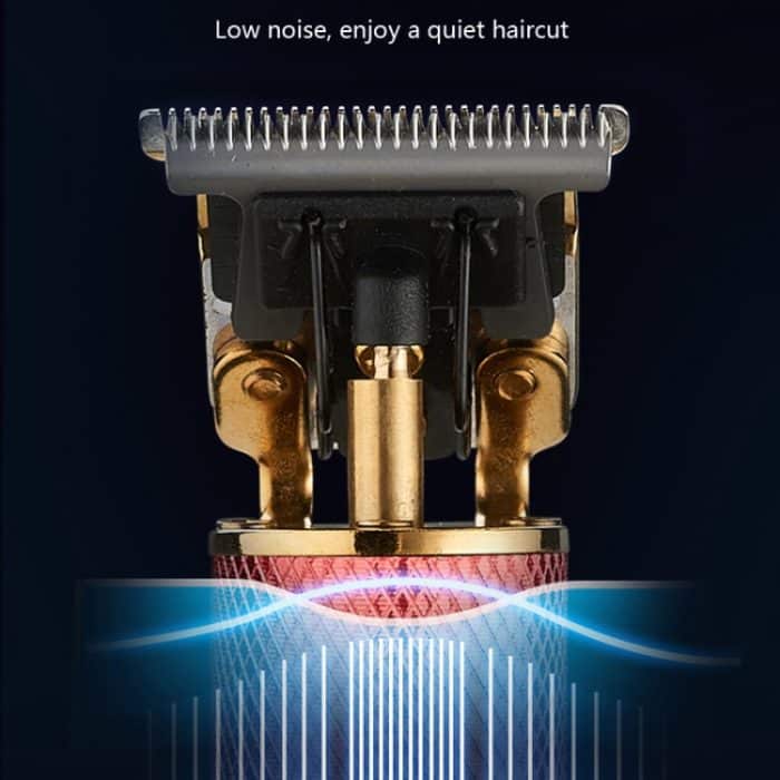 Farbverlauf Kleiner Haarschneider Retro Elektrischer Haarschneider USB Aufladen Elektrischer Haarschneider – Bild 7