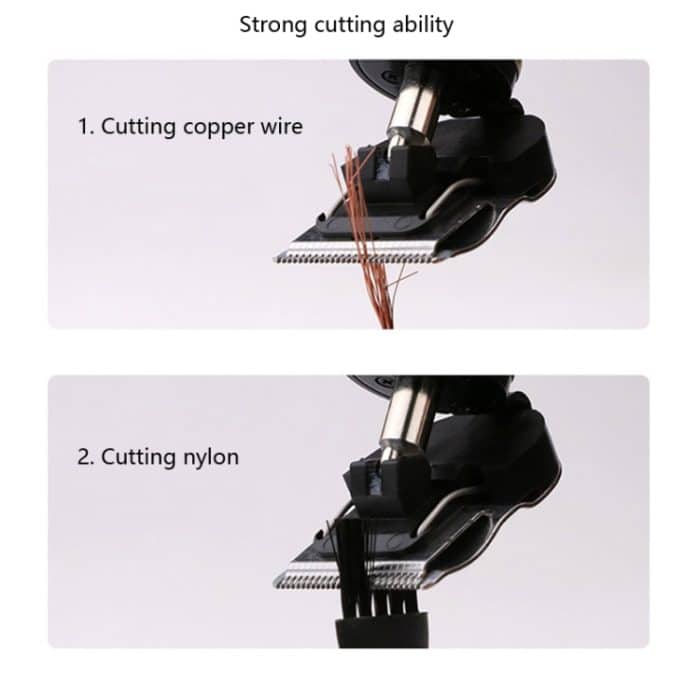 Farbverlauf Kleiner Haarschneider Retro Elektrischer Haarschneider USB Aufladen Elektrischer Haarschneider – Bild 8