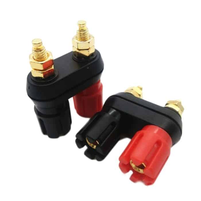 10 PCS Double Plum Blossom Terminal Zweireihiges Terminal Audio Terminal – Bild 2