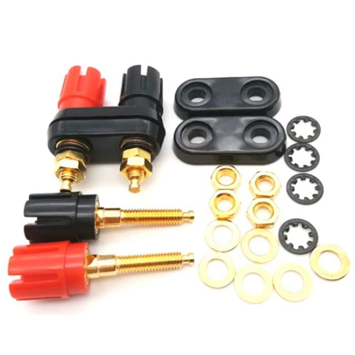 10 PCS Double Plum Blossom Terminal Zweireihiges Terminal Audio Terminal – Bild 4