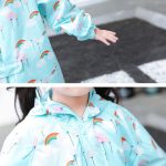 Cartoon Kinder Regenmäntel Wasserdichter Regenmantel mit Schultasche, S, M, L, XL – Bild 6