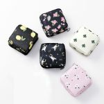 3 Stück tragbare Reise-Damenbinde, verdickte Aufbewahrungstasche – Bild 2