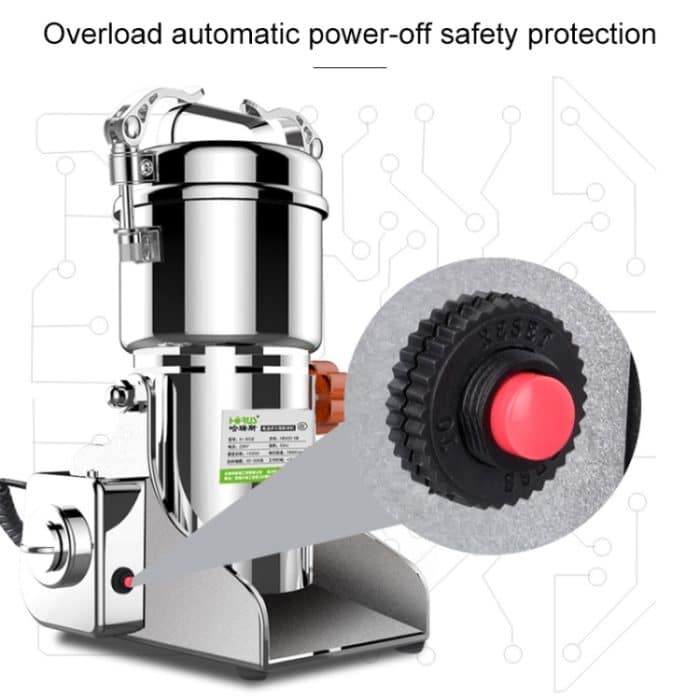 Swinging Medicinal Material Powdering Machine Kleine Apotheke Medizin Schleifmaschine EU Plug – Bild 3