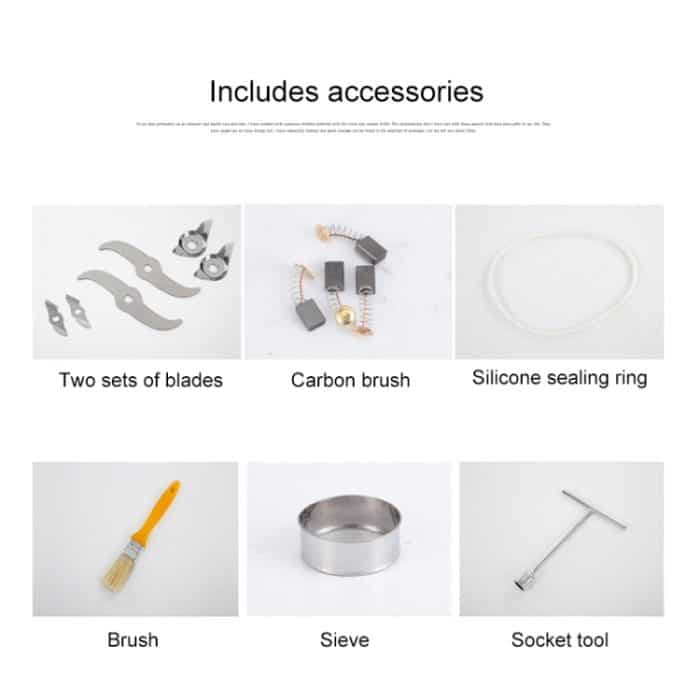 Swinging Medicinal Material Powdering Machine Kleine Apotheke Medizin Schleifmaschine EU Plug – Bild 6