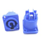 10 PCS Power Amplifier Audio-Lautsprecher Drei-Kern-Netzstecker 3P LED-Bildschirm Power Audio-Buchse – Bild 2