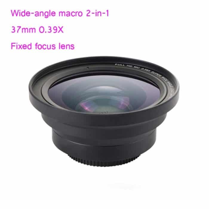 72 mm 2 in 1 0,39-fach Weitwinkelobjektiv + Makroobjektiv – Bild 6