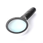 Tragbares hochauflösendes Objektiv mit LED-Licht-Lese- und Wartungslupe für ältere Menschen, 95mm 10 Times, 110mm 30 Times Double Lens – Bild 3