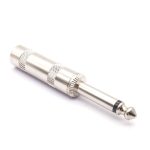 10 PCS 6,35 mm Zwei-Kern-Audio-Schweiß-Mono-Mixer-Mikrofon-Lautsprecherstecker