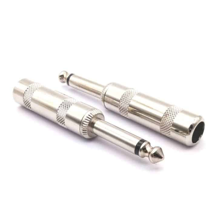 10 PCS 6,35 mm Zwei-Kern-Audio-Schweiß-Mono-Mixer-Mikrofon-Lautsprecherstecker – Bild 4