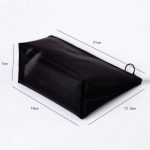 Schwarze, transparente Netz-Kosmetiktasche, dreiteilige Reise-Kosmetik-Aufbewahrungstasche mit großem Fassungsvermögen, Three-piece Storage Bag – Bild 12