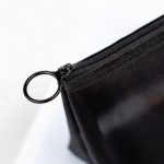 Schwarze, transparente Netz-Kosmetiktasche, dreiteilige Reise-Kosmetik-Aufbewahrungstasche mit großem Fassungsvermögen, Three-piece Storage Bag – Bild 9