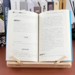Leseständer aus Holz für Kinder, Notebook-Ständer, Anti-Myopie-Buchständer, Log iron Clip, Log Wood Clip – Bild 3