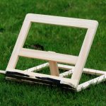 Leseständer aus Holz für Kinder, Notebook-Ständer, Anti-Myopie-Buchständer, Log iron Clip, Log Wood Clip – Bild 6