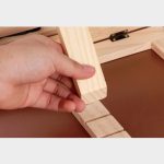 Leseständer aus Holz für Kinder, Notebook-Ständer, Anti-Myopie-Buchständer, Log iron Clip, Log Wood Clip – Bild 7