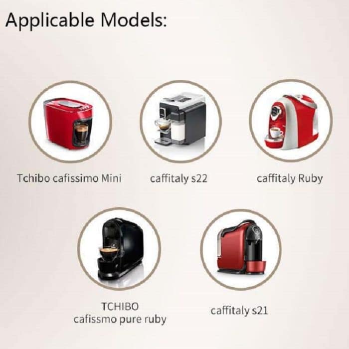 Kaffeemaschine Kapsel Edelstahl Haushalt Kaffeefilter Wiederverwendbare Kaffeekapsel Tasse, Coffee Capsules Pattern Random Delivery – Bild 6