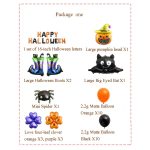 Halloween-Aluminiumfolien-Ballon-Set, Bar, Ktv, Einkaufszentrum, Geister-Festival-Flaggen-Zieh-Dekorationsset, Set 1, Set 2, Set 3, Set4, Set 5, Set 6, Set 7, Set 8 – Bild 2