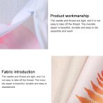 2 Stück Halloween-Kürbis, kurzer Plüsch-Kissenbezug, superweich, Dekoration ohne Kissenkern, Soft Pillowcase – Bild 5