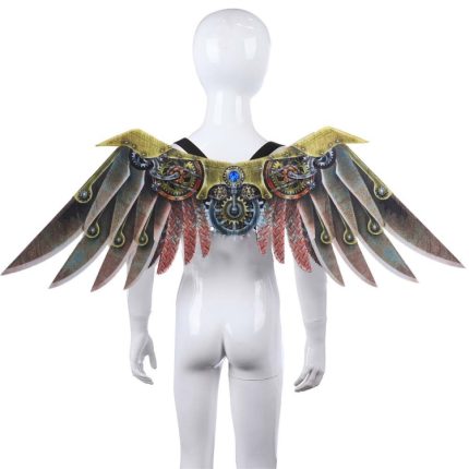 Halloween Karneval Bühne Dress Up Requisiten Erwachsene Kinder Cosplay Punk Klinge Flügel, Chlid, Adult