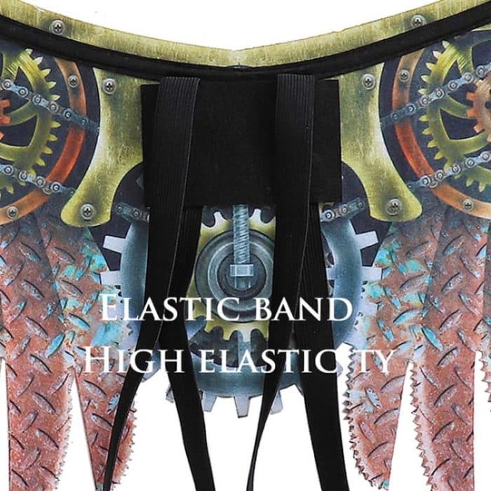 Halloween Karneval Bühne Dress Up Requisiten Erwachsene Kinder Cosplay Punk Klinge Flügel, Chlid, Adult – Bild 4