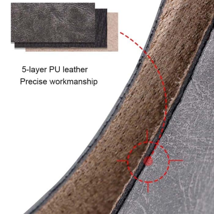 Halloween Karneval Bühne Requisiten Erwachsene PU Leder Samurai Cosplay Rüstung, One Size – Bild 8