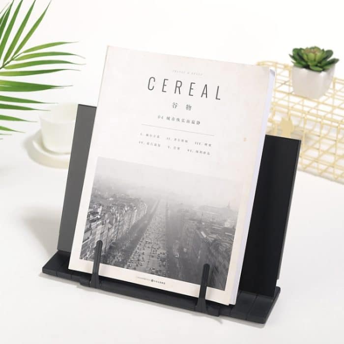 Eisen Lesematerial Rack Computer Typing Desktop Leseständer – Bild 2