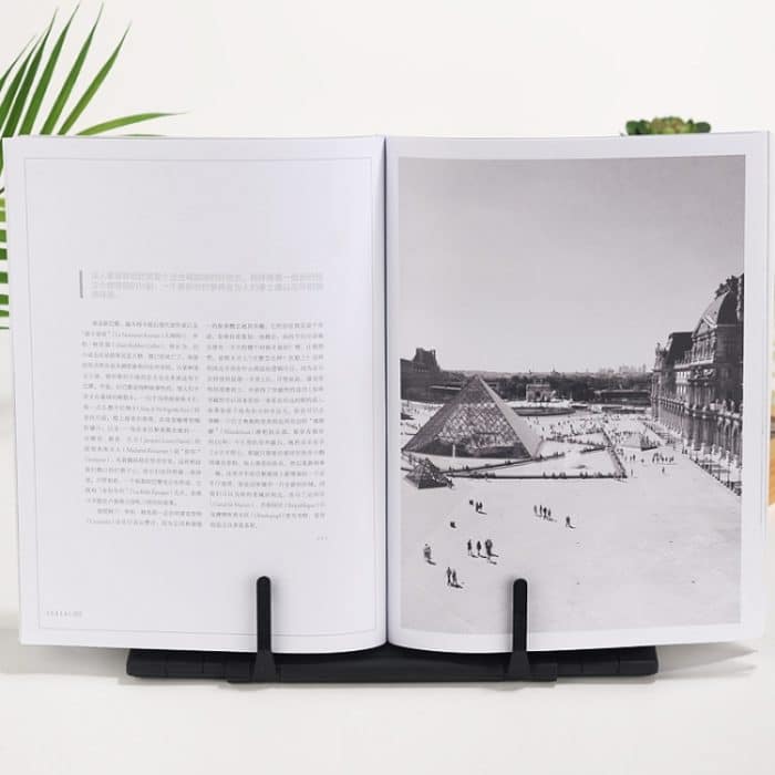 Eisen Lesematerial Rack Computer Typing Desktop Leseständer – Bild 9