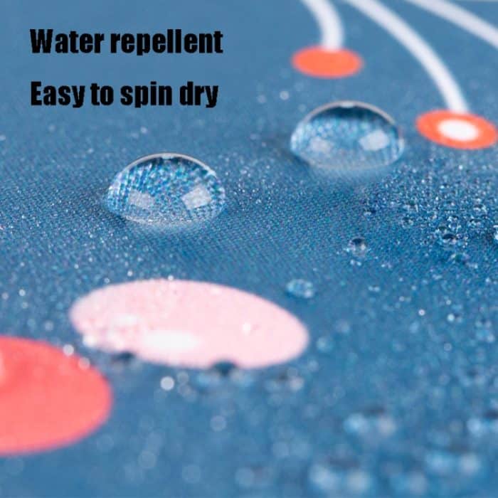 Kleiner, faltbarer Regenschirm aus frischem Vinyl mit Cartoon-Motiv, Wald, Regen und Sonne, doppelter Verwendungszweck, Automatic, Manual – Bild 6