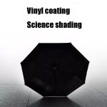 Kleiner, faltbarer Regenschirm aus frischem Vinyl mit Cartoon-Motiv, Wald, Regen und Sonne, doppelter Verwendungszweck, Automatic, Manual – Bild 7