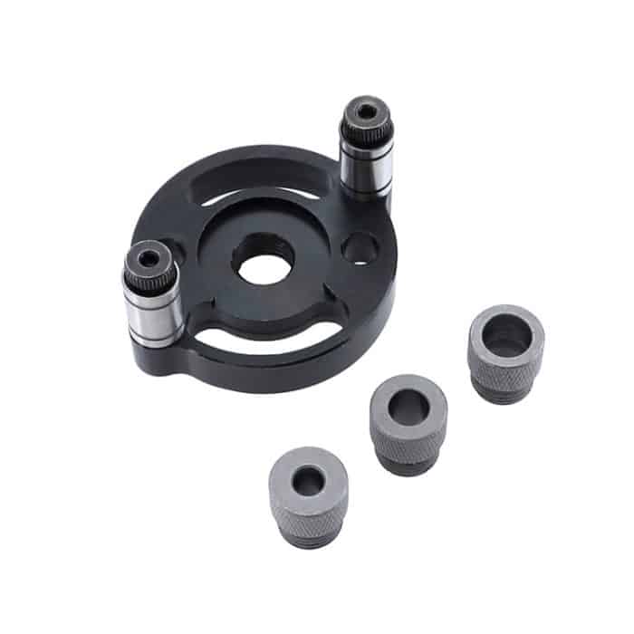 TBD0462940701.jpg Gerader Locher für die Holzbearbeitung, selbstzentrierender Dübel, Spleißen, Bohren, Locator, Holzbearbeitungs-Bohrwerkzeug, Stil:, Black, Black+7 PCS Drill Bit, Black+7 PCS Drill Bit+60 Wood Tip, Blue, Blue+7 PCS Drill Bit... – Bild 1