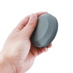 2 Stück doppelseitiger Schleifstein für Küchenmesser, runder Messerschärfer, A, B – Bild 5