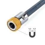 10 PCS Bit Magnetringschraubendreher Bit mit magnetischer Universalstahlhülse, Farbe zufällige Lieferung – Bild 5