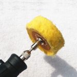 T-Stil polnische Polierscheibe Schleifkopf Tuch Dremel Rad Schleifer Pinsel für Rotary – Bild 2