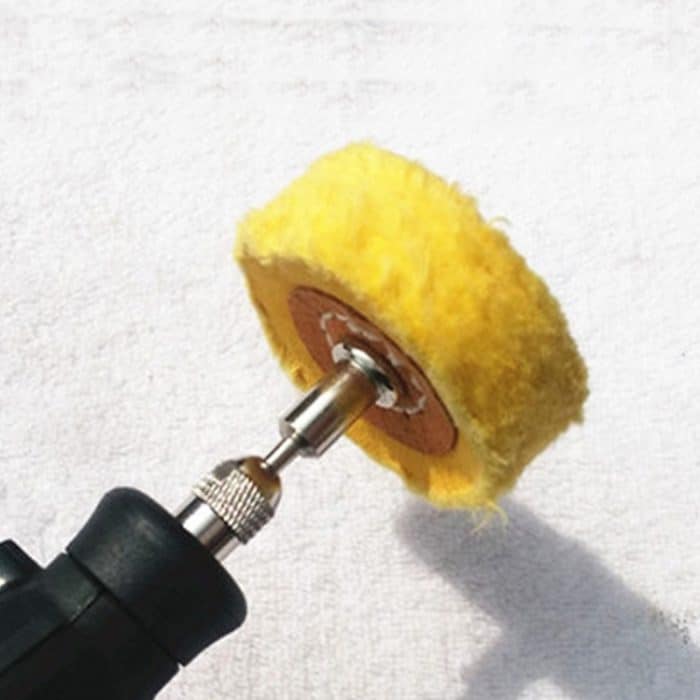 T-Stil polnische Polierscheibe Schleifkopf Tuch Dremel Rad Schleifer Pinsel für Rotary – Bild 2