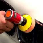 5 Stück Polierscheibe, selbstklebende Schwammscheibe, pneumatischer Schleifpapier-Saugnapf, 80mm M10, 100mm M10, 100mm M14, 125mm M10, 125mm M14, 150mm M14, 150mm M16, 180mm M14 – Bild 6