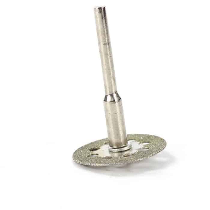 8 Löcher Emery Cutting Chip Jade Saw Blade Electric Grinder Zubehör, 10 Saw Blade 2 Connecting rod 30MM, 10 Saw Blade 2 Connecting rod 20MM, 10 Saw Blade 2 Connecting rod 22MM, 10 Saw Blade 2 Connecting rod 25MM – Bild 4