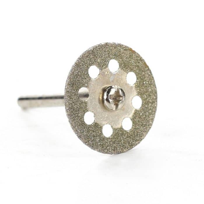 8 Löcher Emery Cutting Chip Jade Saw Blade Electric Grinder Zubehör, 10 Saw Blade 2 Connecting rod 30MM, 10 Saw Blade 2 Connecting rod 20MM, 10 Saw Blade 2 Connecting rod 22MM, 10 Saw Blade 2 Connecting rod 25MM – Bild 5