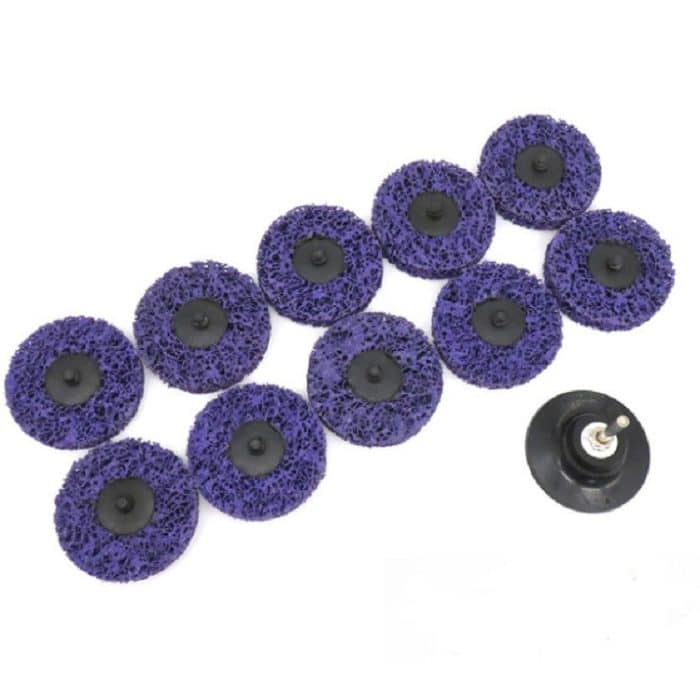 11 In 1 75mm Diamant Polierscheibe Lack Polierplatte Edelstahl Metall Polierplatte – Bild 1