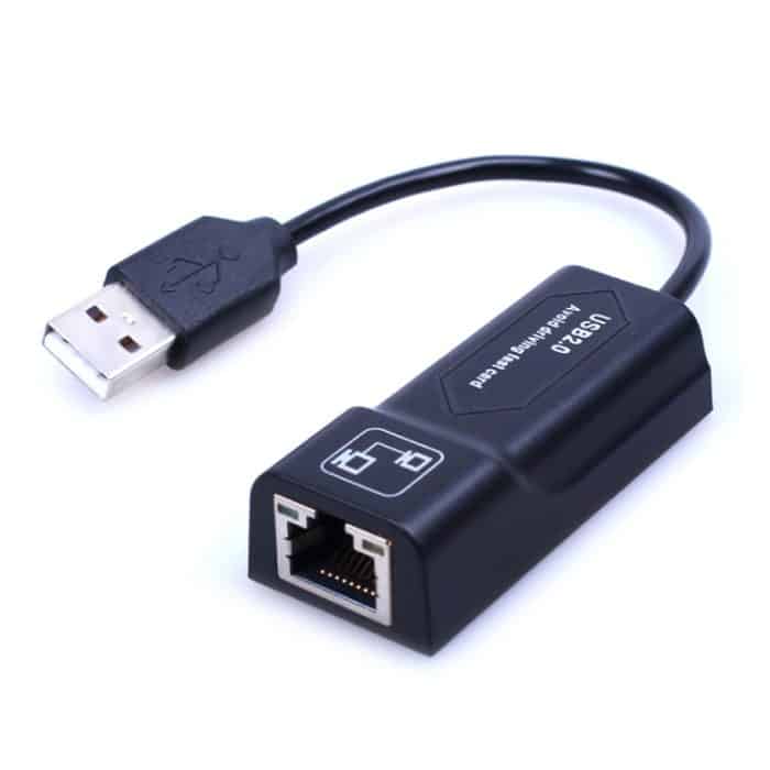 TBD048308101A.jpg USB-auf-RJ45-10/100-Mbit/s-USB-Ethernet-Adapter-Netzwerkkarte, USB 2.0 100Mbps – Bild 1