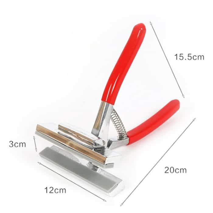 Ölgemäldezange Red Grasp Stretch Tighten Canvas Klemmzange, Größe: 12cm – Bild 2
