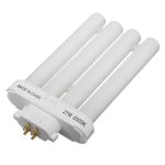 4 Reihen Glühbirne 27W 6500K 4PinTube Kompaktleuchtstoffröhre Energiesparlampe Glühbirne Röhre Weißes Licht – Bild 3