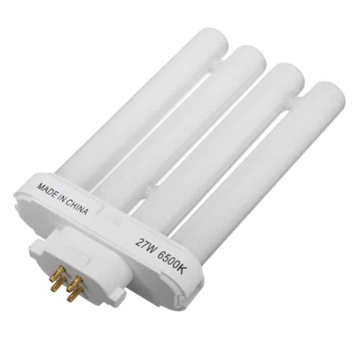 4 Reihen Glühbirne 27W 6500K 4PinTube Kompaktleuchtstoffröhre Energiesparlampe Glühbirne Röhre Weißes Licht – Bild 3