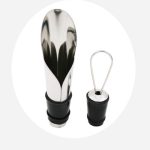 Ein Paar Ausgießer aus Edelstahl, Stainless Steel Pourers – Bild 2