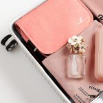 Travelsky Reiseaufbewahrung, wasserdichte Pu-Kosmetiktasche, multifunktional, faltbar, große Kapazität, Kulturbeutel – Bild 5