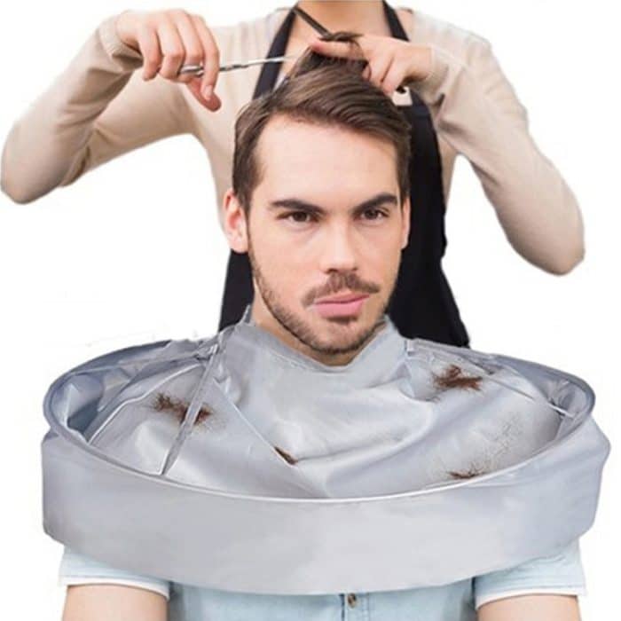 3PCS DIY Haarschneiden Umhang Regenschirm Cape Salon Barber Creative Schürze – Bild 2