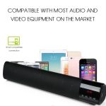 TOPROAD High Power 10 W HIFI Tragbare Drahtlose Bluetooth Lautsprecher Stereo Soundbar TF FM USB Subwoofer Spalte für Computer TV telefon – Bild 5