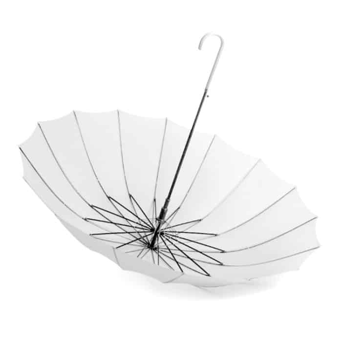 TBD049541601A.jpg Allwetter-Regenschirm mit 16 Knochen, vergrößert durch einen langen Griff mit geradem Stockschirm – Bild 1