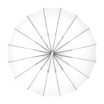 Allwetter-Regenschirm mit 16 Knochen, vergrößert durch einen langen Griff mit geradem Stockschirm – Bild 2