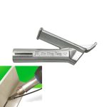 Titanlegierung Kunststoff Schweißbrenner Dreieck Schweißdüse Bodenschweißdüse