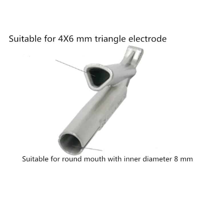 Titanlegierung Kunststoff Schweißbrenner Dreieck Schweißdüse Bodenschweißdüse – Bild 4